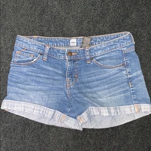 premium denim jean shorts